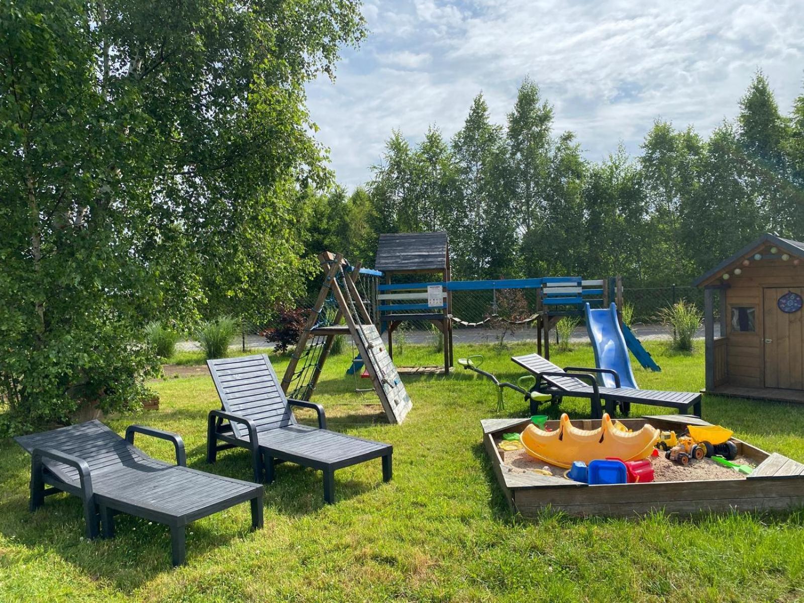 Domki Ekoraj Jezierzany Exteriör bild